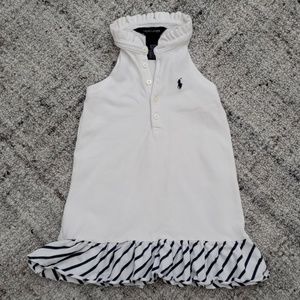 Ralph Lauren Girls Sleeveless Polo Dress